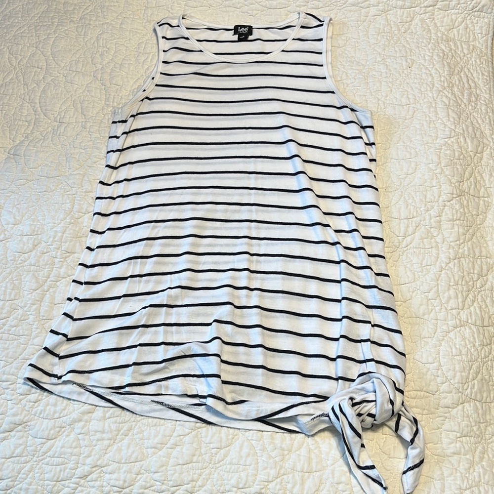 Lee Striped Tank Top. Size Small.